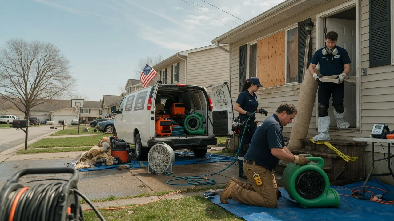 Water Damage Restoration in Romance, AR near me